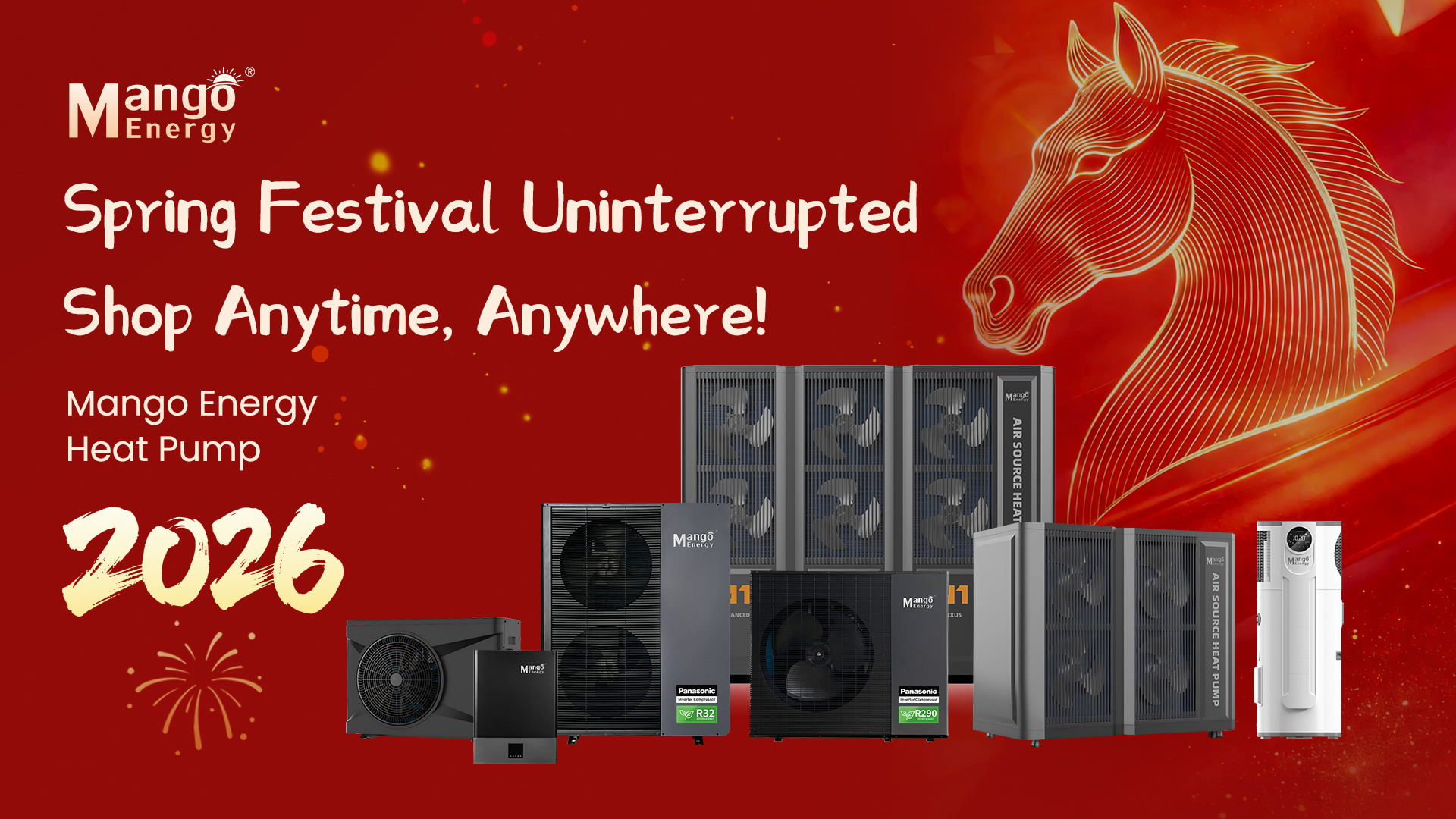 Mango Energy Spring Festival Online Support with Holiday Greetings